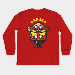 IDIOM: BAD EGG Kids Long Sleeve T-Shirt